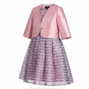 Terramina Pink Jacket and Dress Set